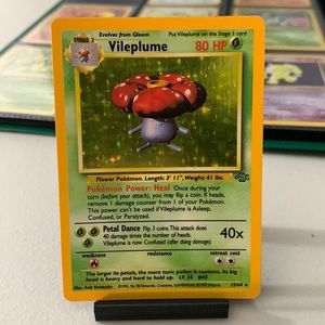 Vileplume 1999 Holo 15/64 Pokemon Card Base Set Rare #15
